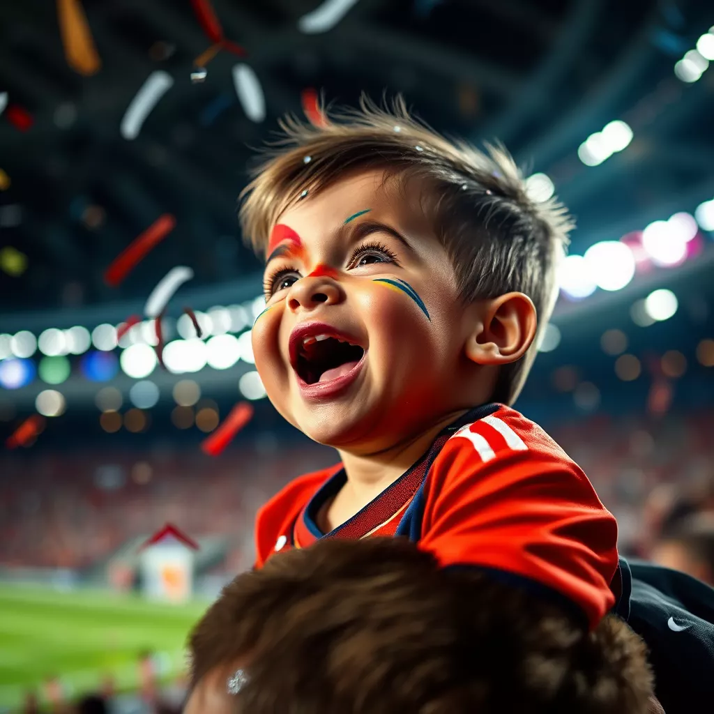 Khán đài bùng nổ với màn sóng người (Mexican Wave) hoành tráng lệ tại thánh đường bóng đá — view 3