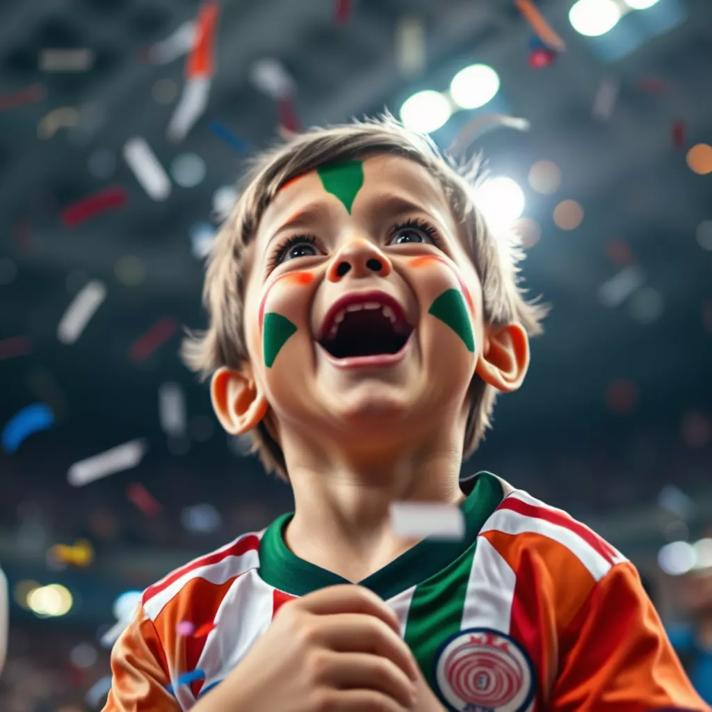 Khán đài bùng nổ với màn sóng người (Mexican Wave) hoành tráng lệ tại thánh đường bóng đá — view 4